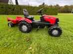 Traptractor met kar, merk Case, Kinderen en Baby's, Ophalen, Zo goed als nieuw, Overige merken