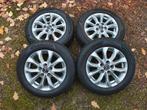Originele 16"velgen van Mazda met Hankook winterbanden, Ophalen, Gebruikt, 16 inch, Banden en Velgen