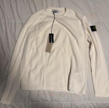 [Nieuw] Stone Island Crewneck - Wit beschikbaar voor biedingen