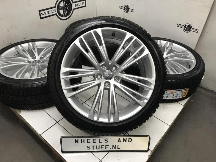 Audi A7 lichtmetaal velgen 20"inch Winterbanden 5x112, Auto-onderdelen, Banden en Velgen