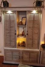 Buffetkast, lage kast & salontafel, Huis en Inrichting, Ophalen, Gebruikt, 200 cm of meer, Eikenhout