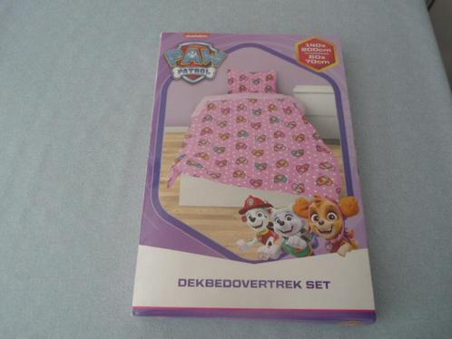 Paw Patrol roze Skye nieuwe dekbedovertrek 140x 200 cm., Kinderen en Baby's, Kinderkamer | Beddengoed, Nieuw, Dekbedovertrek, Roze
