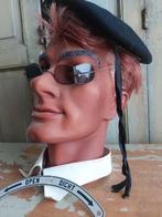 Antieke spoorwegen bril railroad glasses dubbele protectie g, Ophalen of Verzenden