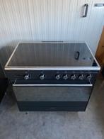 Smeg inductie met bijpassende afzuigkap, 60 cm of meer, Ophalen of Verzenden, Zo goed als nieuw, Inductie