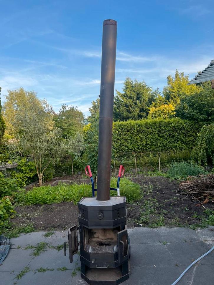 Faber Brande houtkachel, Tuin en Terras, Tuinhaarden, Zo goed als nieuw, Ophalen