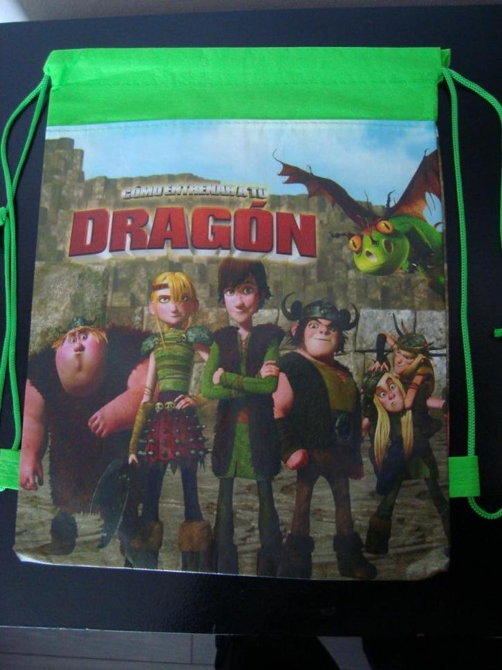 Sport- en/of Gymtas van DRAGON of TROLLS voor € 4,95 p/st, Sieraden, Tassen en Uiterlijk, Tassen | Schoudertassen, Nieuw, Verzenden