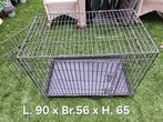 bench 90x65x56 
zwart/grijs gemeleerd, Dieren en Toebehoren, Hondenhokken, Ophalen, Zo goed als nieuw, 75 tot 110 cm, 65 tot 100 cm