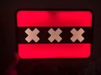 Unieke LED-lamp – Amsterdamse Vlag, Ophalen of Verzenden, Nieuw, Buitenlandse clubs, Overige typen