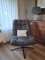 Mooie grijze draaistoel, Huis en Inrichting, Stoelen, Ophalen, Gebruikt, Metaal, Eén