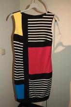 Joseph Ribkoff stretch jurk mondriaan look vakken kleurenS/M, Overige kleuren, Verzenden, Joseph Ribkoff, Zo goed als nieuw