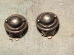 BEWERKTE GEKEURD ZILVER OORCLIPS, Sieraden, Tassen en Uiterlijk, Antieke sieraden, Verzenden, Zilver, Oorbellen