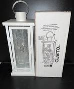 Gusta carroussel lantaarn voor waxinelichtjes, Ophalen, Overige materialen, 25 tot 50 cm, Wit
