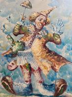 Clown Schilderij Brenda Polsky Morgan, Antiek en Kunst, Ophalen of Verzenden