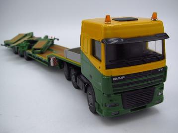 Lion Toys - DAF XF met Nooteboom Dieplader in doos 1:50 beschikbaar voor biedingen