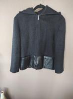 Versace Jeans Couture Wollen Jas Maat 38, Ophalen of Verzenden, Gedragen, Maat 38/40 (M), Zwart