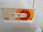 Veuve Clicquot champagne blik Retro cassette box, Ophalen of Verzenden, Gebruikt, Gebruiksvoorwerp