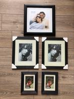 5 x zwarte fotolijsten diverse afmeringen, Ophalen, Nieuw, Hout, Minder dan 50 cm