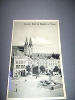 Deventer Brink met Bergkerk en Fontein gel + pz 1941 Troostw, Verzamelen, Ansichtkaarten | Nederland, 1940 tot 1960, Gelopen, Ophalen of Verzenden