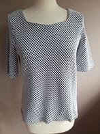 Nieuwe stretch top zwart/wit print, maat S/M, Kleding | Dames, Tops, Ophalen of Verzenden, Nieuw, Maat 36 (S), Korte mouw