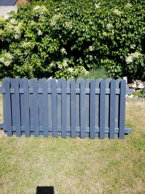 Tuinhekjes antraciet 180x80cm, Tuin en Terras, Schuttingen, Zo goed als nieuw, Minder dan 3 meter, Ophalen