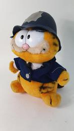 Vintage Garfield knuffel Bobby, politieman. Jaren 80. 8B7, Overige typen, Gebruikt, Ophalen of Verzenden