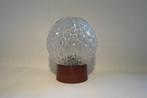 Vintage Plafond Lamp Glas Bakeliet, Ophalen of Verzenden, Zo goed als nieuw, Glas, Vintage Design