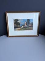 Schilderij, B.Franco,Vintage, Antiek en Kunst, Verzenden