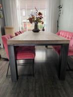 Eettafel, Huis en Inrichting, Tafels | Eettafels, Ophalen, Gebruikt, 200 cm of meer, Vijf personen of meer