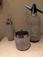 Vintage Barset met Sifon, Shaker & Pot, Ophalen of Verzenden, Zo goed als nieuw