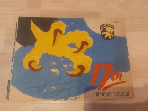 Origineel 17th Airborne Division unit history 1944, Verzamelen, Militaria | Tweede Wereldoorlog, Landmacht, Boek of Tijdschrift