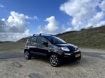 Fiat Panda Twinair Turbo 2017 Zwart | Bluetooth | Dakragers, Origineel Nederlands, Te koop, Benzine, 4 stoelen