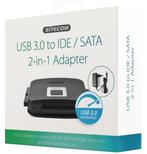 Sitecom CN-334 hard disk adapter usb 3.0 naar IDE / SATA, Nieuw, IDE, Desktop, Extern