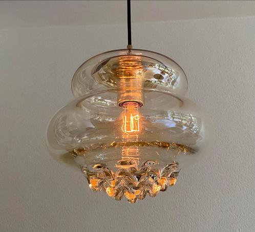 Vintage Peill und Putzler hanglamp 70’s, Huis en Inrichting, Lampen | Hanglampen, Zo goed als nieuw, Minder dan 50 cm, Glas, Ophalen of Verzenden