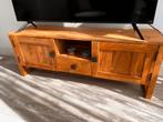 TV Unit - 120x32x45 - Solid Teak Wood, Huis en Inrichting, Ophalen of Verzenden, Zo goed als nieuw, 25 tot 50 cm, Minder dan 100 cm