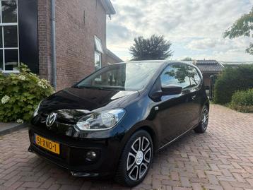 Volkswagen up! 1.0 44KW 2012 Zwart Leer navi  beschikbaar voor biedingen