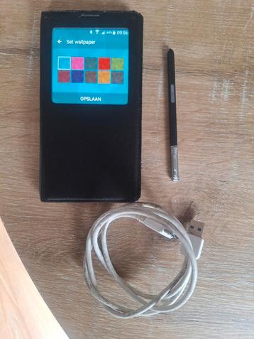Samsung galaxy note 3 32GB zwart met laadkabel en hoesje beschikbaar voor biedingen