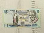 Zambia 10 kwacha 1980-1987 UNC, Postzegels en Munten, Bankbiljetten | Afrika, Ophalen of Verzenden, Zambia