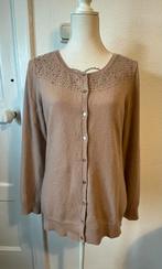 Tex, feestelijk kasjmier vest, Maat 38/40 (M), Beige, Ophalen of Verzenden, Tex