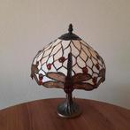 Tiffany tafellamp dragonfly, Huis en Inrichting, Lampen | Wandlampen, Ophalen, Gebruikt, Glas