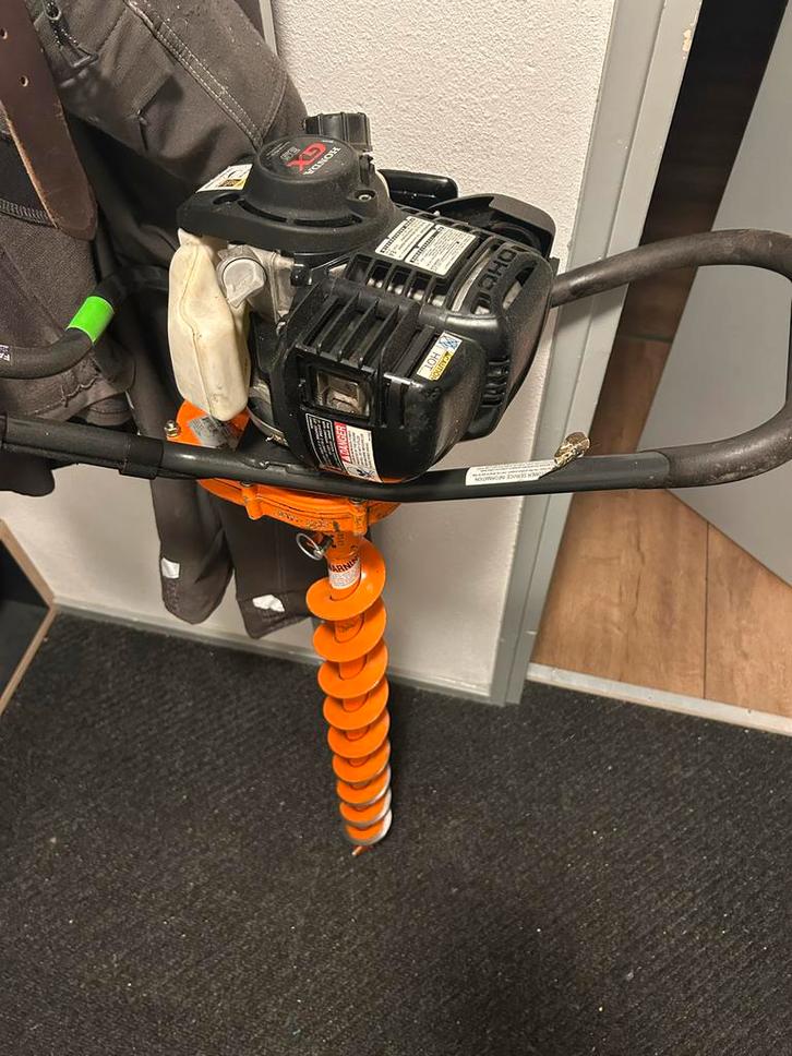 Grondboor, Tuin en Terras, Hand-tuingereedschap, Zo goed als nieuw, Grondboor, Ophalen