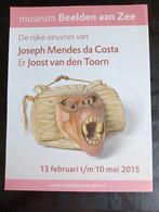 Joseph Mendes da Costa Joost van den Toorn expositie affiche, Verzenden, 1980 tot heden, Knipsel(s)