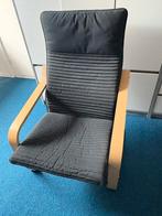Stoel van IKEA: Poang fauteuil, Huis en Inrichting, Fauteuils, Ophalen, Zo goed als nieuw, 75 tot 100 cm, 50 tot 75 cm