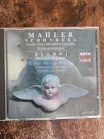 Mahler/Schönberg/Busoni - Lieder, Ophalen of Verzenden, Romantiek, Zo goed als nieuw, Vocaal
