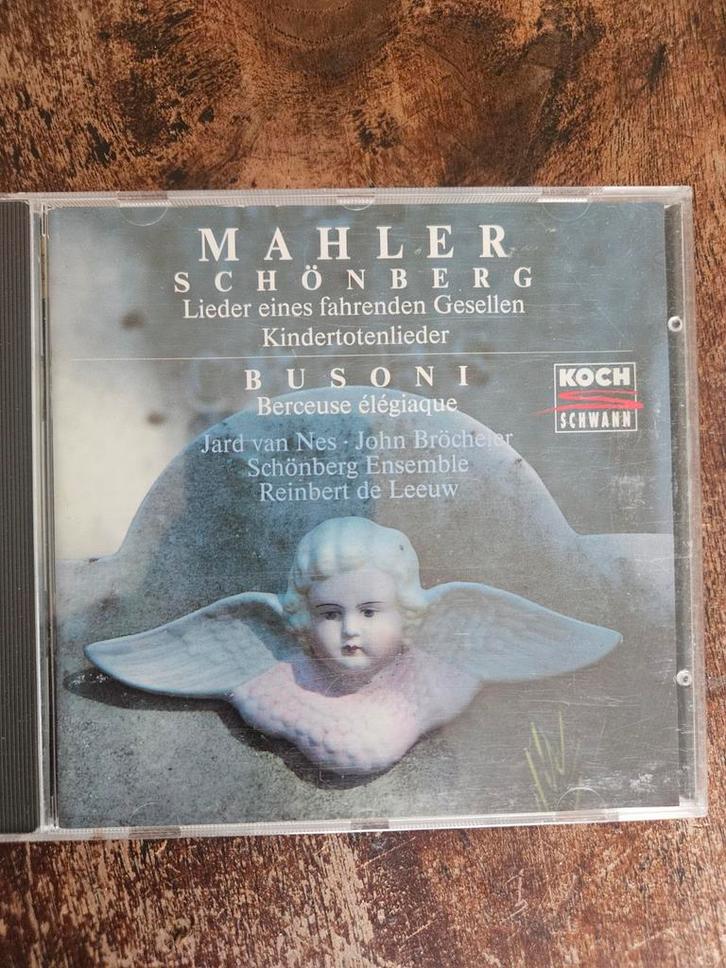 Mahler/Schönberg/Busoni - Lieder, Cd's en Dvd's, Cd's | Klassiek, Zo goed als nieuw, Vocaal, Romantiek, Ophalen of Verzenden