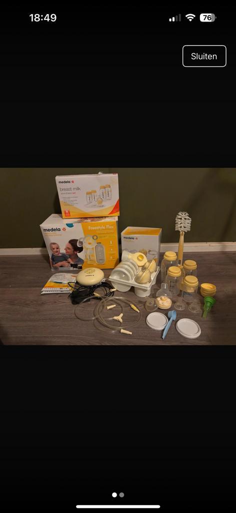 Medela Freestyle Flex Borstkolf Set, Kinderen en Baby's, Babyvoeding en Toebehoren, Gebruikt, Borstkolf, Ophalen