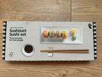 Sushi set - flying tiger - 2 personen - servies - stokken, Nieuw, Ophalen of Verzenden