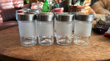 Ikea droppar 6 stuks kruidenpotjes vintage beschikbaar voor biedingen