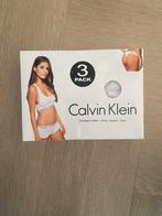 Calvin Klein string NIEUW 3 stuks, Kleding | Dames, Ondergoed en Lingerie, Verzenden, Wit, String