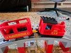 Duplo Treinset Compleet met Rails en Accessoires, Ophalen of Verzenden, Zo goed als nieuw, Complete set, Duplo