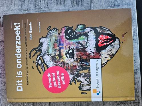 B. Baarda - Dit is onderzoek!, Boeken, Economie, Management en Marketing, Zo goed als nieuw, Management, Ophalen of Verzenden